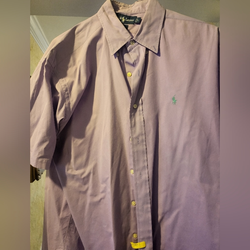 Ralph lauren short sleeve dress shirt